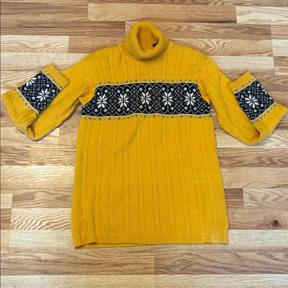 Vintage / y2k 90s Snowflake Sweater